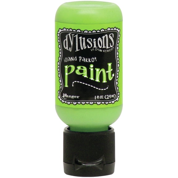 Ranger Dylusions Paint 1oz Island Parrot