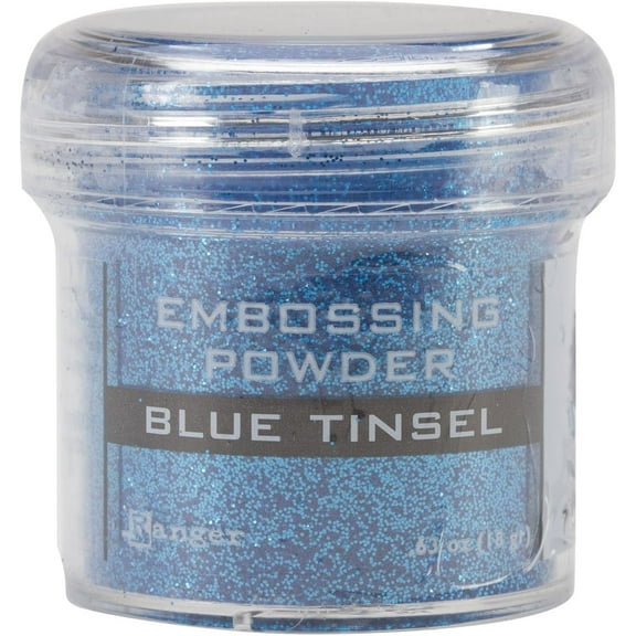 Ranger Embossing Powder - Blue Tinsel, 1 Pack of 3 Piece