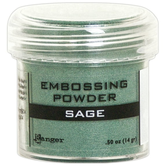 Ranger Embossing Powder-Sage Metallic