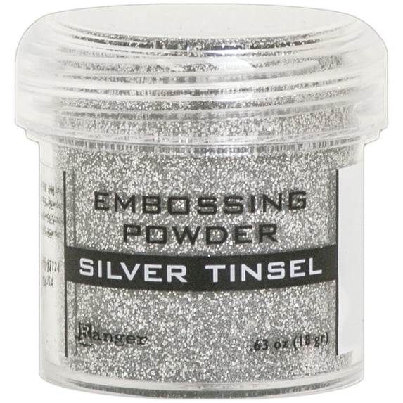 Ranger Embossing Powder-Silver Tinsel