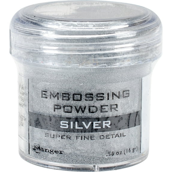 Ranger Embossing Powder-Super Fine Silver
