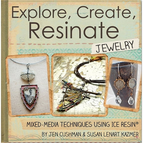 Ranger Ice Resin Mixed Media Technique Book Explore 