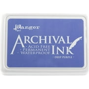 Ranger Ink Deep Purple Archival Dye Permanent Ink pad