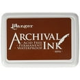thumbnail image 1 of Ranger Ink Sepia Archival Dye Permanent Ink pad, 1 of 4