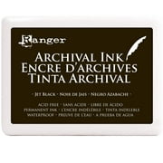 Ranger Jet Black Archival Ink Stamp Pad, 5 x 6.74 x 4.75 inches