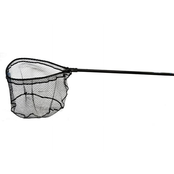 Ranger Landing Nets Tournament Series Landing Net 48" Handle 25" x 25" Hoop Rubber Coated Nylon Black