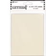 thumbnail image 1 of Ranger Letter It Cardstock 4.25"X5.5" 12/Pkg-Ivory, 1 of 2