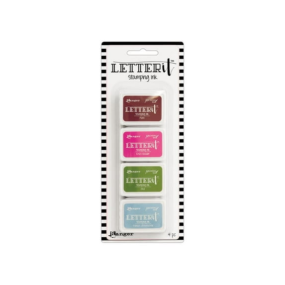 Ranger Letter It Stamping Ink Pad Set 2