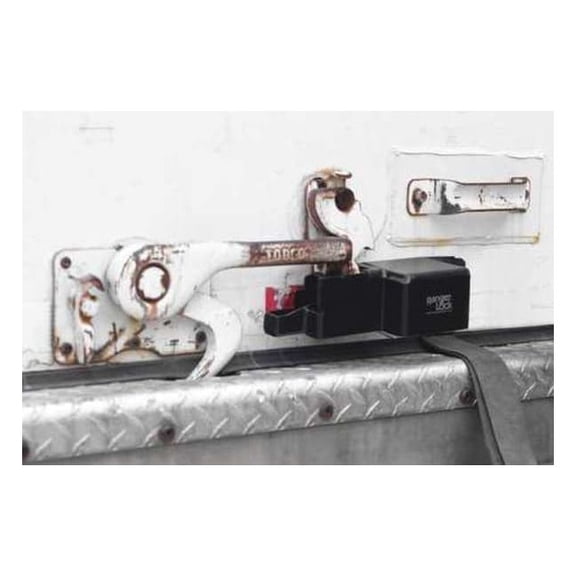 Ranger Lock Padlock Guard,10 in,Hardened Steel,Black RGRU-0L