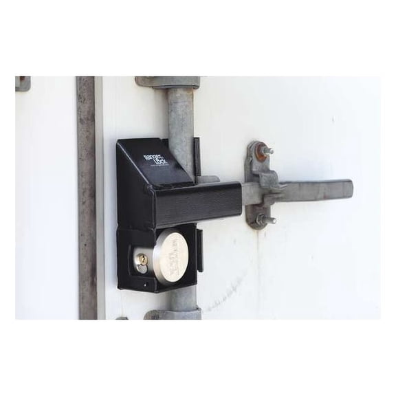 Ranger Lock Padlock Guard,Hardened Steel,Blk,9"L RDSC-HP