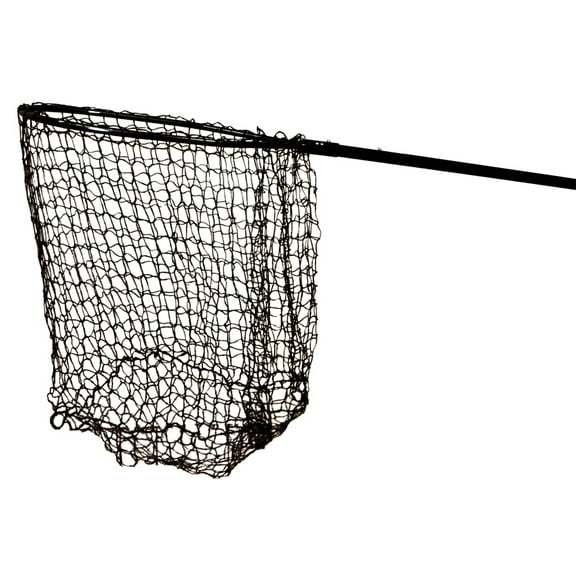 Ranger Landing Nets HD Tournament Series Landing Net 54-84" Telescoping Handle 25" x 25" Hoop Rubber Coated Nylon Black