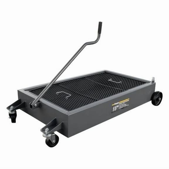 Ranger Portable 15 Gallon Low Profile Oil Drain w/ Built in Drain Nozzle