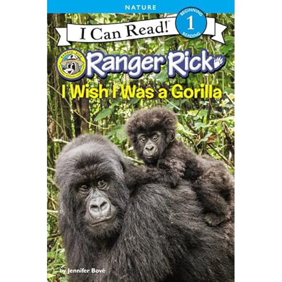 Pre-Owned Ranger Rick: I Wish I Was a Gorilla (I Can Read Level 1), 9780062432100, 0062432109, Paperback, Illustrated edition