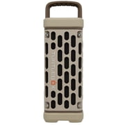 Turtlebox Ranger Li-Ion Battery-Powered Ultra-Portable Speaker, Tan