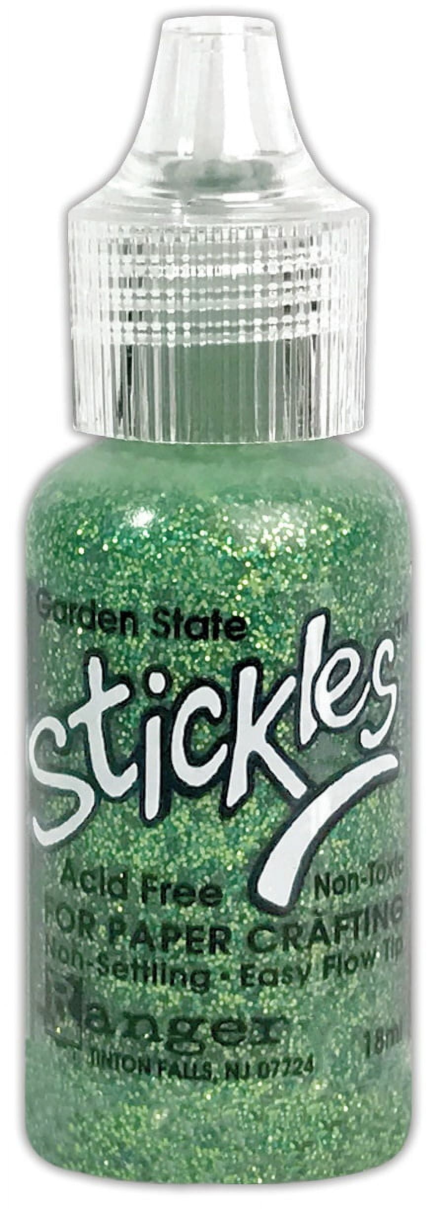Ink Stains: Ranger Tech. Calendar - July - Stickles Glitter Glue