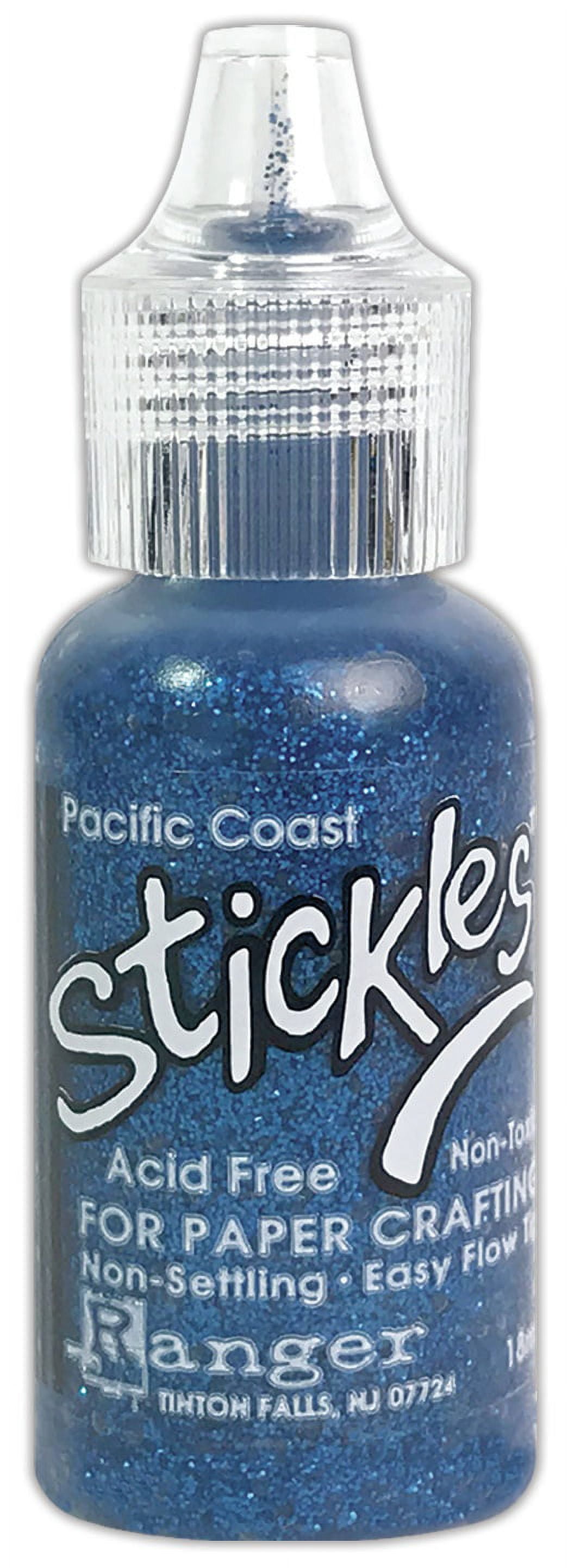 Ranger Stickles Glitter Glue Silver 0.5 fl. oz. Bottle - Default Title -  Spellbinders Paper Arts
