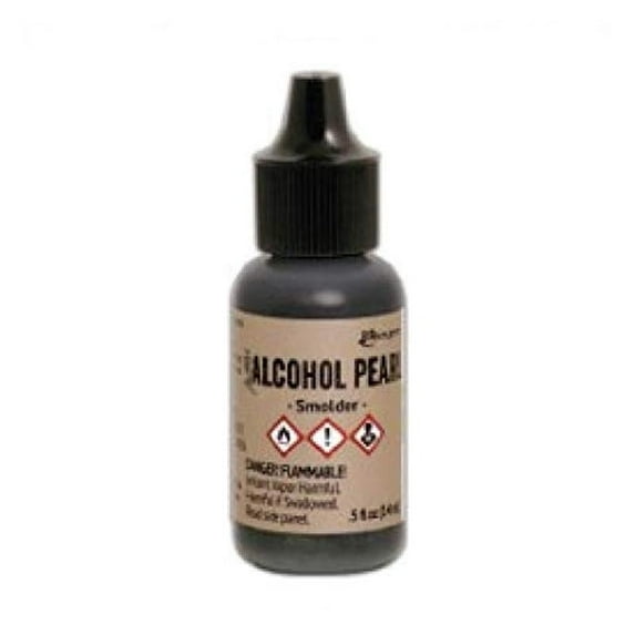 Ranger THoltz Alcohol Ink Pearls .5oz Smolder