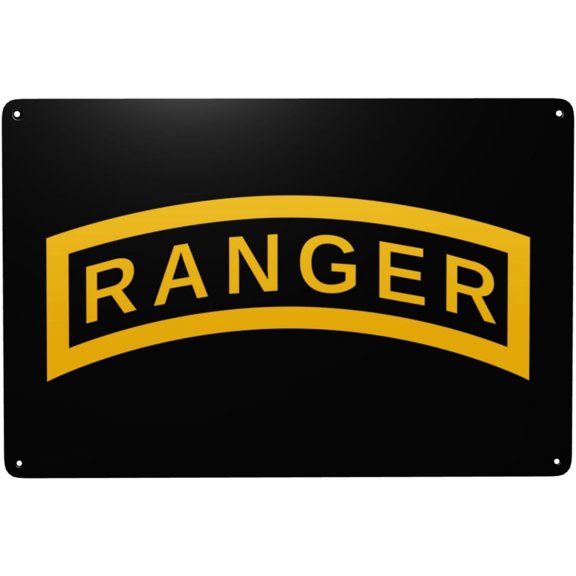 Ranger Tab Tin Signs Vintage Metal Sign Iron Painting for Home Bar Coffee Kitchen funny Wall Decor 8x12 Inch