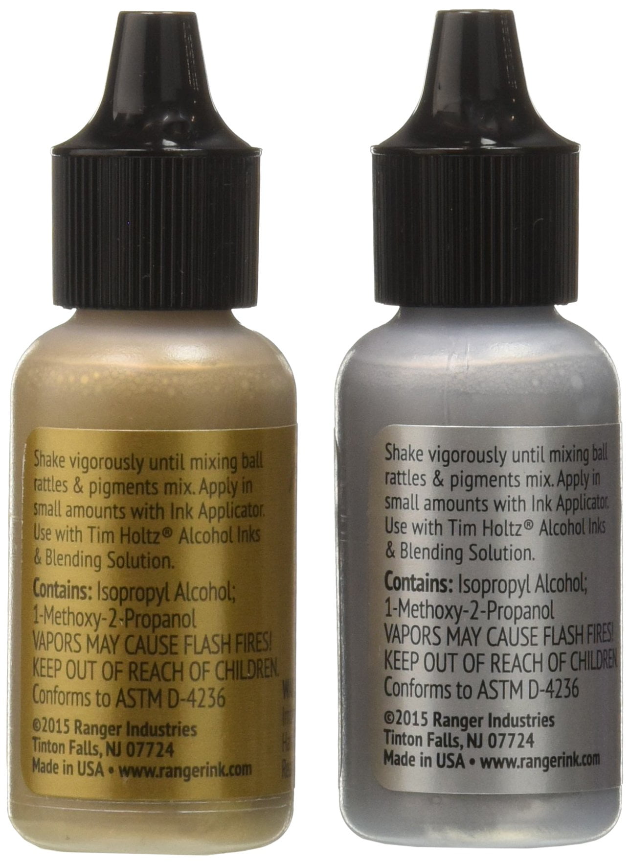 Ranger Tim Holtz Adirondack Alcohol Ink Metallic - 1 Pack of 2 Piece