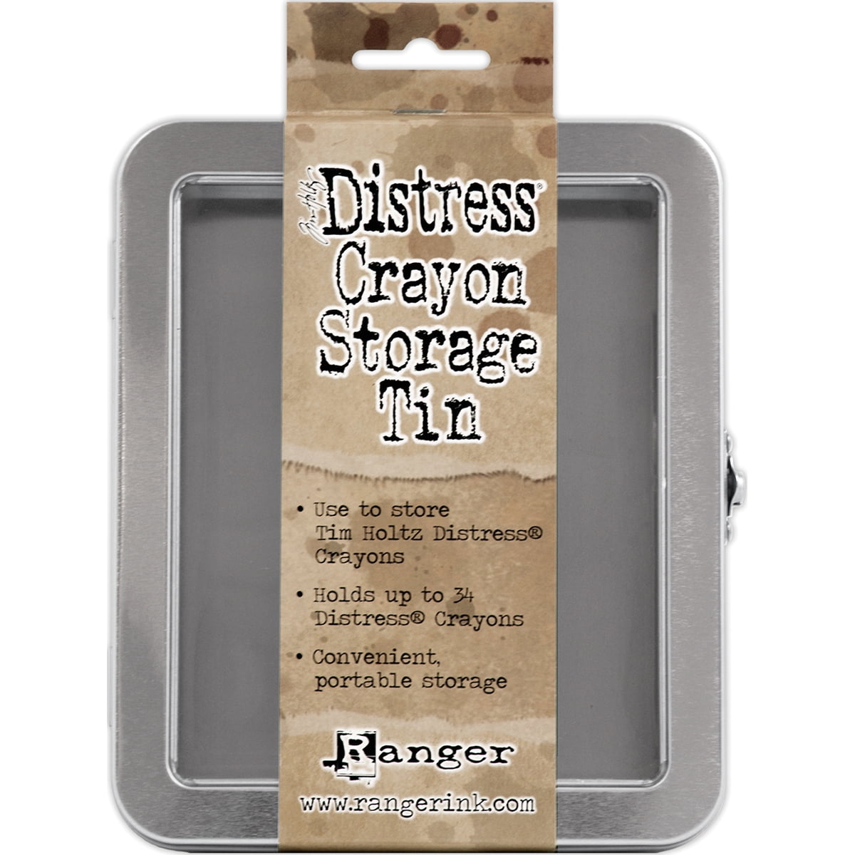 Ranger Tim Holtz Distress Crayons Tin - 1 Pack of 3 Piece