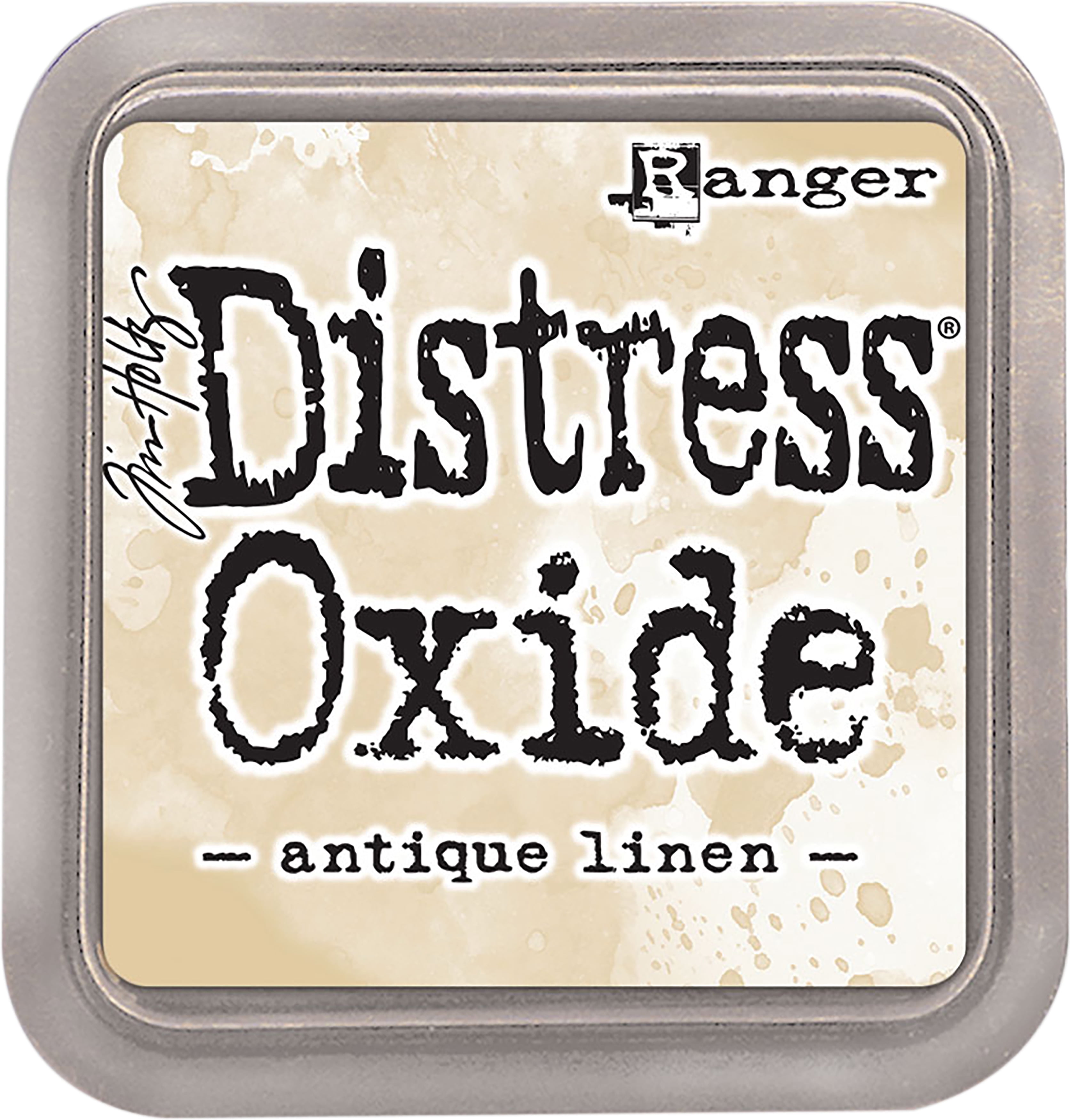 Ranger Tim Holtz Distress Oxides Ink Pads Antique Linen, 1 Pack of 1 Piece