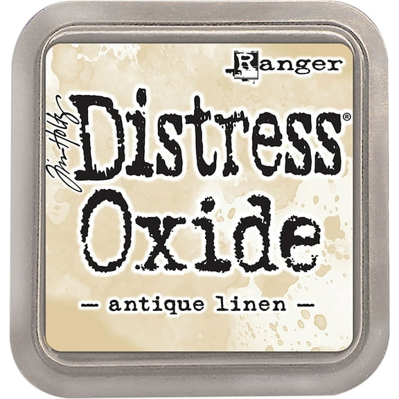 Ranger Tim Holtz Distress Oxides Ink Pads Antique Linen, 1 Pack of 1 Piece