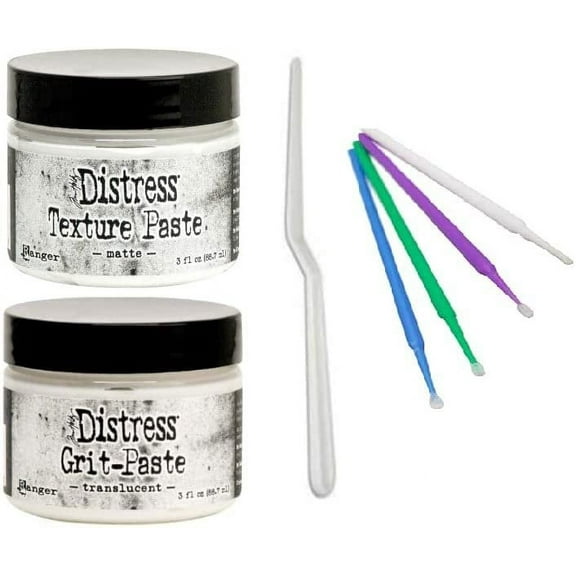 Ranger Tim Holtz Distress Texture Paste Bundles Matte and Translucent