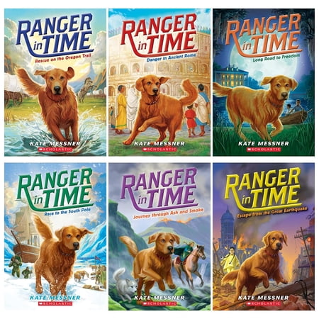 Ranger in Time Collection #1-6 : Rescue On the Oregon Trail; Danger in Ancient Rome; Long Road to Freedom; Race to the South Pole; Journey through Ash and Smoke; Escape From the Great Earthquacke
