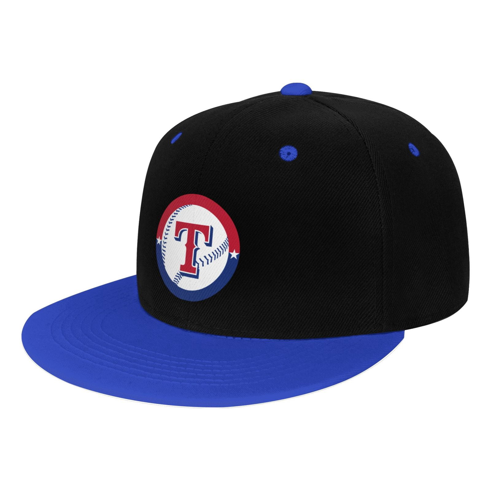Rangers Childrens Hat Flat Brim Sun Hat Contrast Color Hip Hop Hat ...