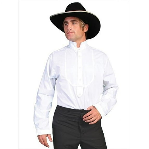 Rangewear 100 Percent Cotton Mens Deadwood Shirt - White, Medium