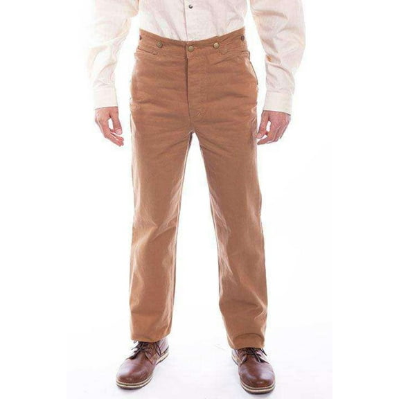 Rangewear By Scully Men's Canvas Pants Big And Tall Brown 58