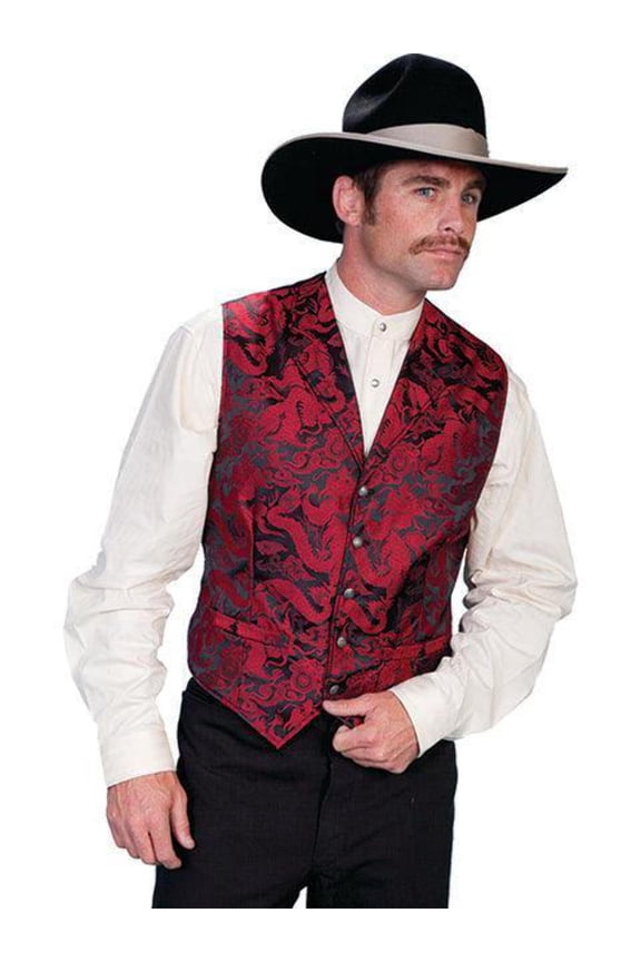 Rangewear By Scully Men's Rangewear Dragon Vest Red XX-