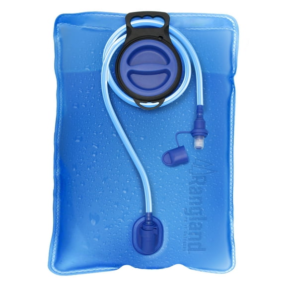 Rangland Hydration Bladder, Extra Large 8 Liter/ 2 Gallon Water Reservoir, Heavy Duty Leak Free Bladder with Large Opening & Bite Valve Drinking Tube Straw