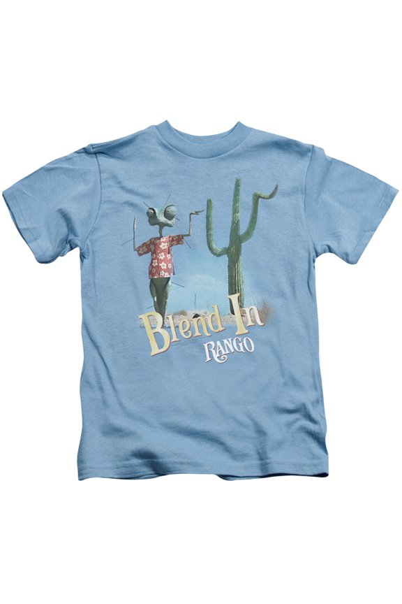 Rango Blend In Youth 18/1 T-Shirt Carolina Blue