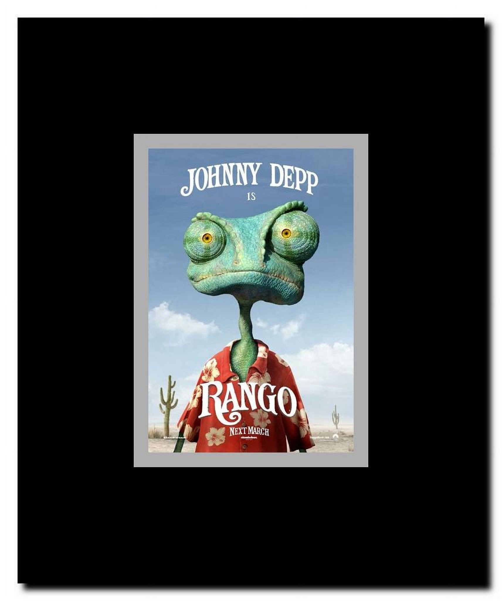 Rango Framed Movie Poster