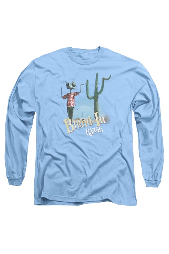 Rango Men's Blend In Long Sleeve Blue
