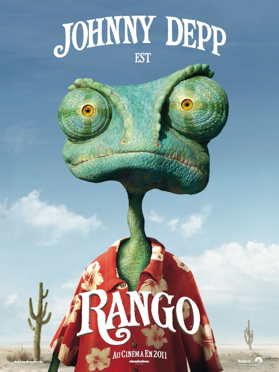 Rango Movie Poster Reprint 27Inx40In for any room 27x40 Multi-Color ...