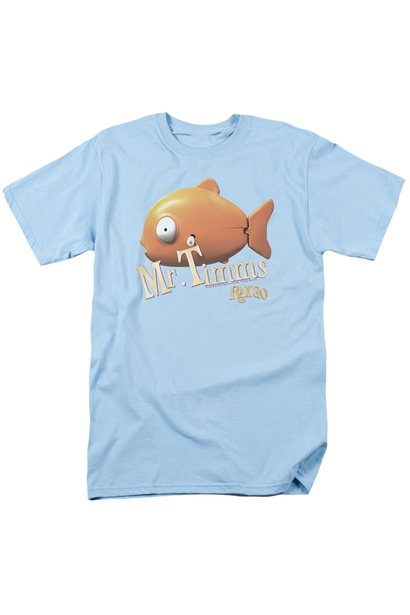 Rango Mr Timms Adult 18/1 T-Shirt Light Blue
