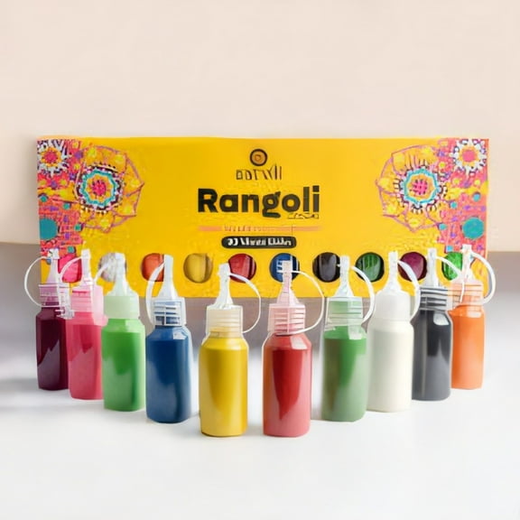 Rangoli Colors 10Pc Set