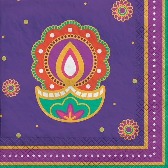 Rangoli Dream Beverage Napkins, 16ct