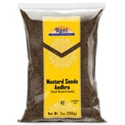 Rani Andra Mustard Seeds (Rai) Whole Spice (Rai Sarson) 7oz (200g) ~ All Natural | Gluten Friendly | NON-GMO | Kosher | Vegan | Indian Origin