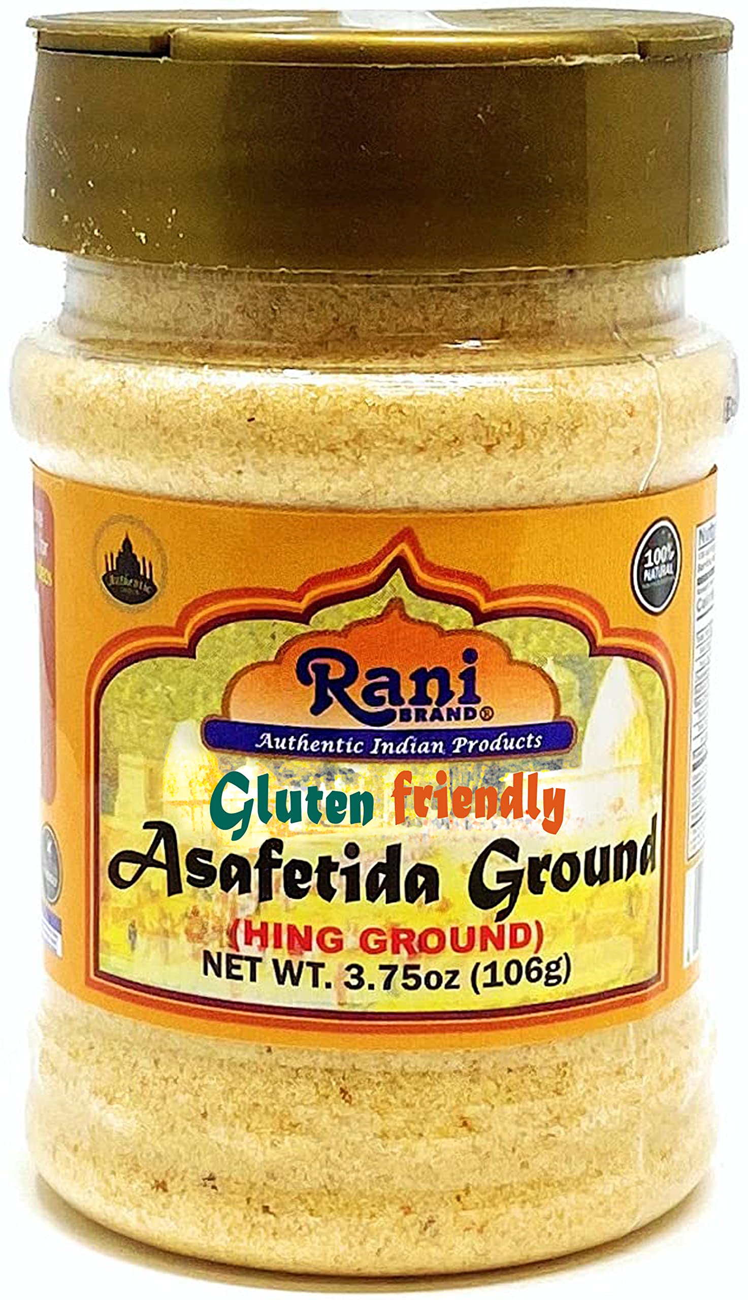 Rani Asafetida (Hing) Ground 3.75oz (106gms) All Natural Salt Free
