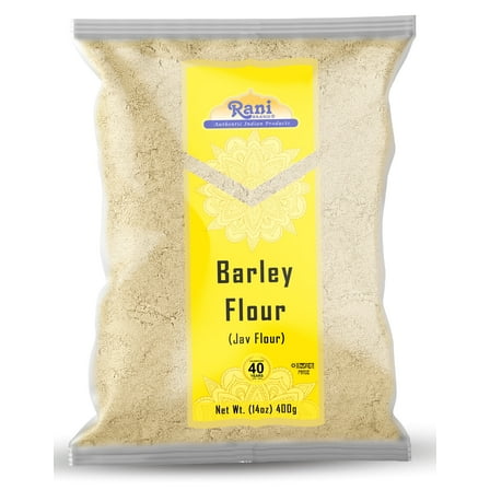 Rani Barley (Jav) Flour 14oz (400g) ~ All Natural | Stone Ground | Vegan | NON-GMO | Kosher | Indian Origin