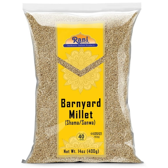 Rani Barnyard Millet (Echinochloa Esculenta Frumantacea) Whole Ancient Grain Seeds 14oz (400g) ~ All Natural | Gluten Friendly | NON-GMO | Kosher | Vegan | Indian Origin | Shama / Sanwa