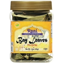 Rani Bay Leaf (Leaves) Whole Spice Hand Selected Extra Large 1.4oz (40g) PET Jar ~ All Natural | Gluten Friendly | NON-GMO | Vegan | Kosher | Indian Origin (Tej Patta)