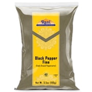 Rani Black Pepper Fine Powder 80 Mesh, Premium Indian 3.5oz (100g) ~ All Natural | Vegan | Gluten Friendly | NON-GMO | Kosher