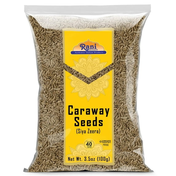 Rani Caraway Seeds Spice 3.5oz (100g) Natural ~ Gluten Friendly | NON-GMO | Kosher | Vegan | Indian Origin