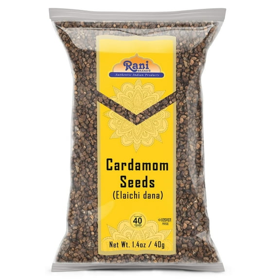 Rani Cardamom (Elachi) Decorticated Seeds Indian Spice 1.4oz (40g) ~ All Natural | Vegan | Gluten Friendly | NON-GMO | Kosher | Indian Origin