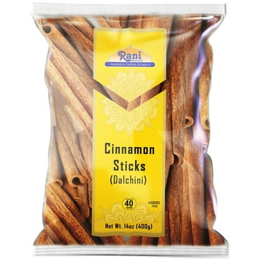 Rani Cinnamon Sticks 14oz (400g) - 72-88 Sticks - Strong Aroma, Perfect for Baking, Cooking & Beverages | 3  Inches Length - Cassia Saigon Cinnamon from Vietnam | Kosher