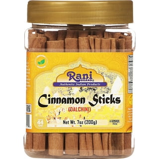 Rani Cinnamon Sticks 7oz (200g) - 36-44 Sticks - Strong Aroma, Perfect for Baking, Cooking & Beverages | 3+ Inches Length - Cassia Saigon Cinnamon from Vietnam | Kosher